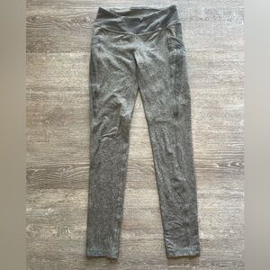 Ivivva Leggings Gray with pockets girl’s size 10